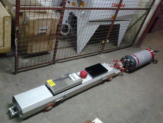 Pipeline inspection crawler